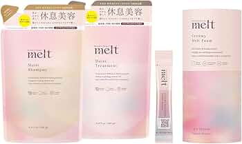 Amazon | 【melt】 メルト シャンプー トリートメント 炭酸パウダー